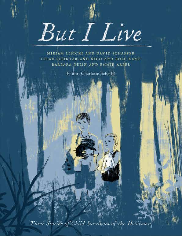 cover for but I live featuring Rolf and Nico Kamp holding two bunnies